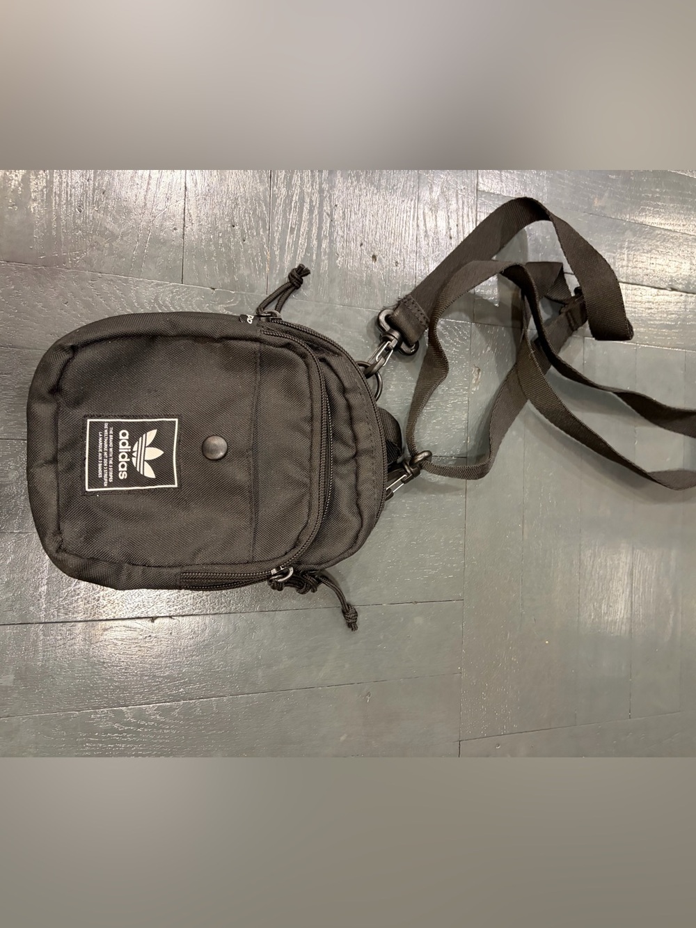 adidas Originals Black Mini Shoulder Bag